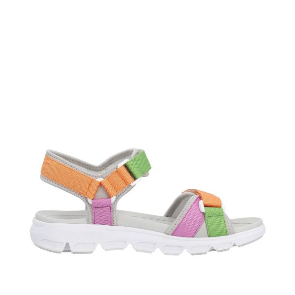 Rieker EVOLUTION Women's sandals | Style V8401 Athletic Trekking - Multi | Free Delivery