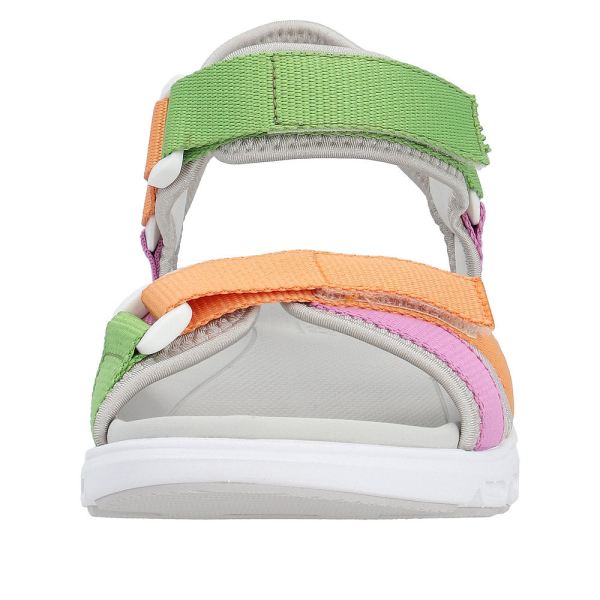 Rieker EVOLUTION Women's sandals | Style V8401 Athletic Trekking - Multi | Free Delivery