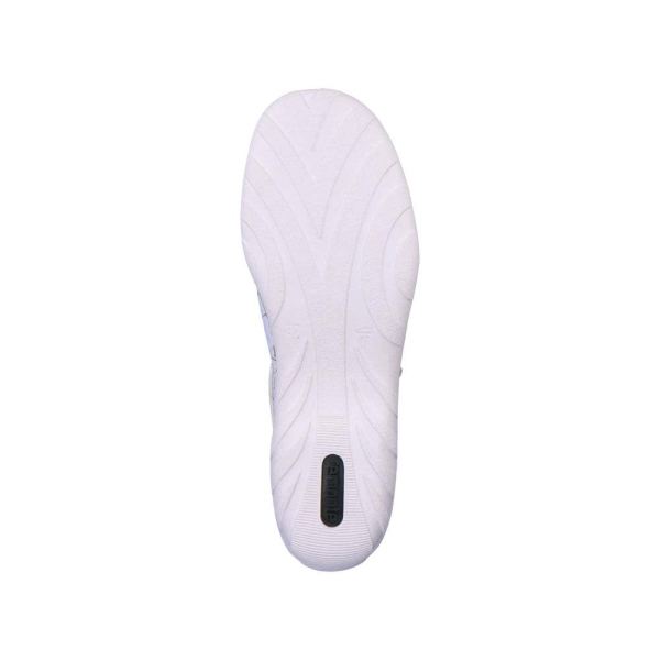 Remonte Women's shoes | Style R3406 Casual Lace-up with zip - White Combination | Free Delivery