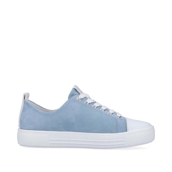Remonte Women's shoes | Style D0917 Casual Lace-up with zip - Blue Combination | Free Delivery