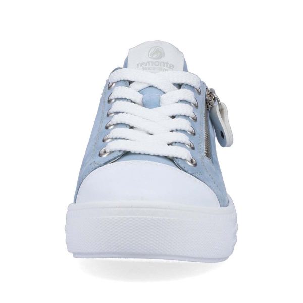 Remonte Women's shoes | Style D0917 Casual Lace-up with zip - Blue Combination | Free Delivery