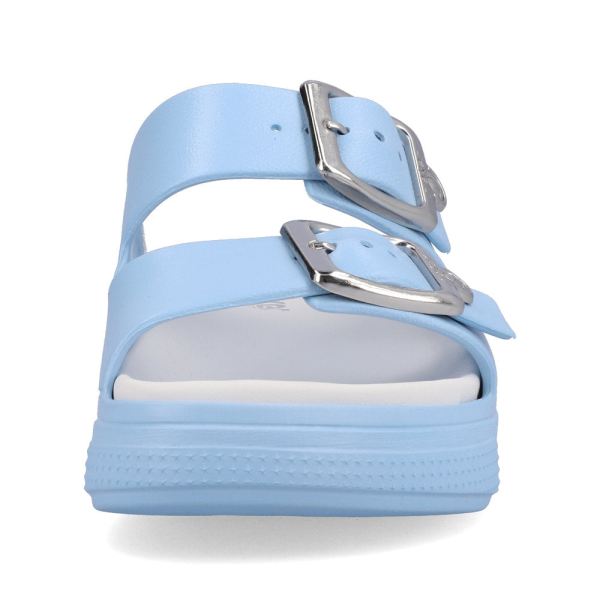 Rieker Women's sandals | Style P2180 Casual Mule - Blue | Free Delivery