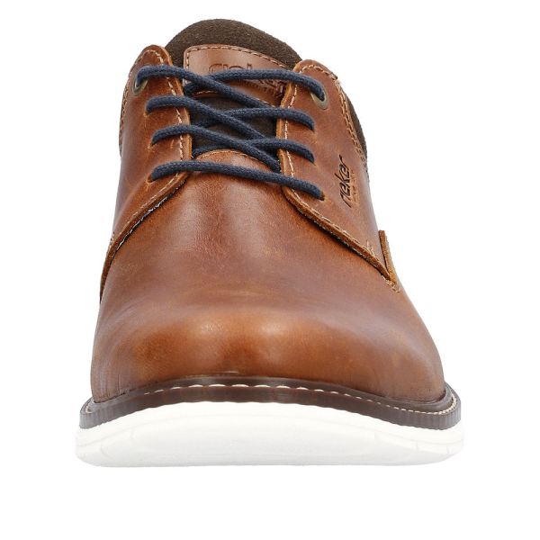 Rieker Men's shoes | Style 14405 Dress Lace-up - Brown | Free Delivery