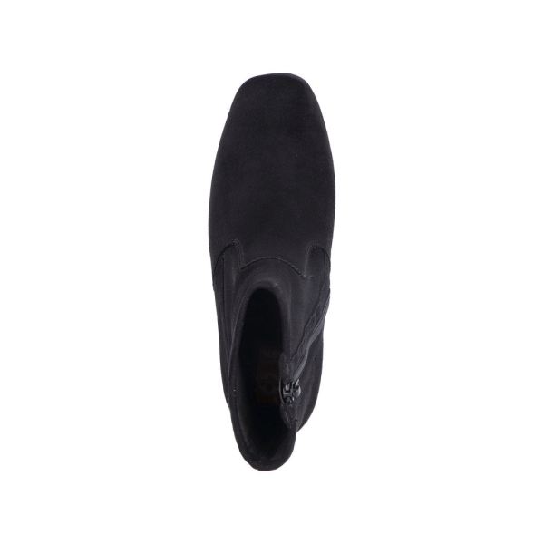 Rieker Textile Women's short boots| 70971 Ankle Boots - Black | Free Delivery