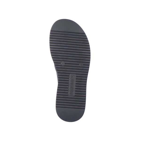 Rieker EVOLUTION Women's sandals | Style W0802 Casual Mule - Black | Free Delivery