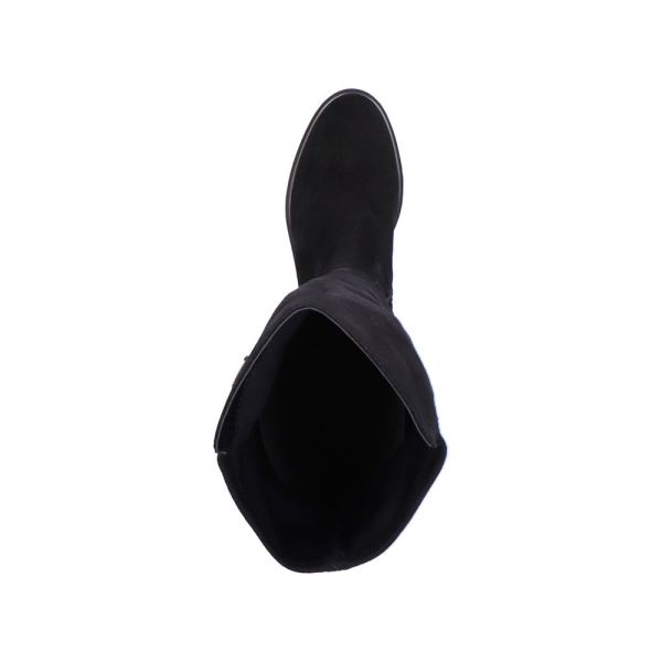 Remonte Suede Leather Women's' Tall Boots| D8387 Tall Boots - Black | Free Delivery