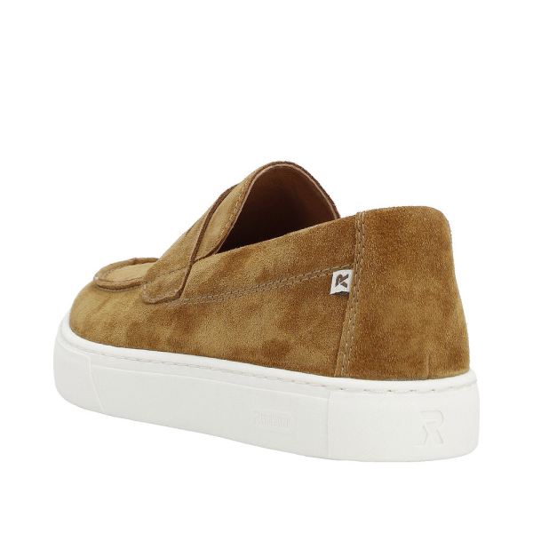 Rieker EVOLUTION Men's shoes | Style U0703 Casual Slip-on - Brown | Free Delivery
