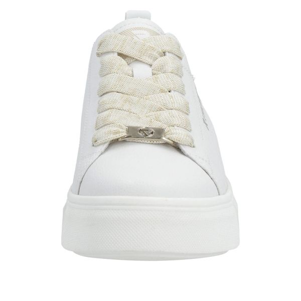 Rieker EVOLUTION Women's shoes | Style W0502 Athletic Lace-up - White | Free Delivery