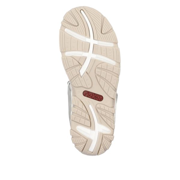 Rieker Women's sandals | Style 68866 Athletic Trekking - Grey | Free Delivery