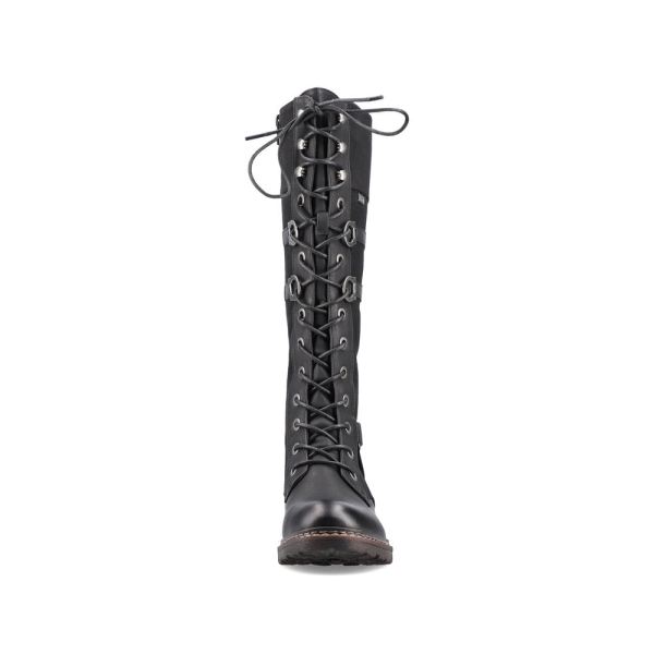 Rieker Synthetic Material Women's' Tall Boots| 94732-14 Tall Boots - Black | Free Delivery