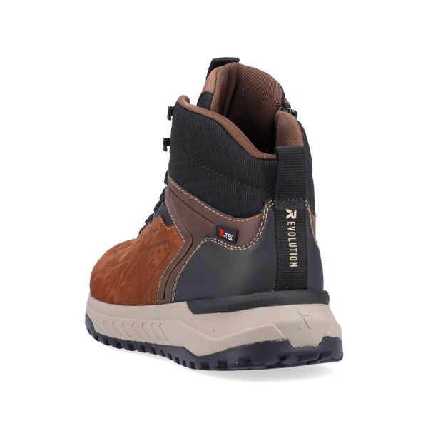 Rieker EVOLUTION Synthetic leather Men's boots| U0161 Ankle Boots - Brown | Free Delivery