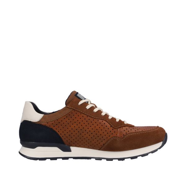 Rieker EVOLUTION Men's shoes | Style U0302 Athletic Lace-up - Brown | Free Delivery