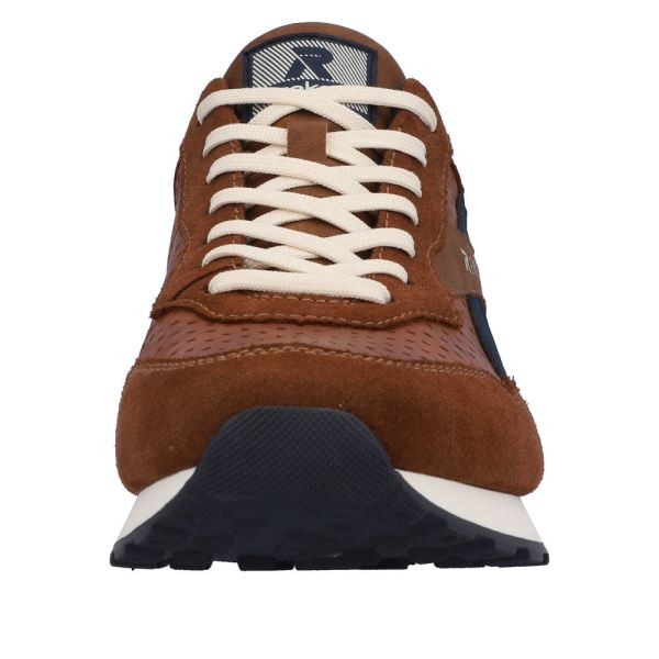 Rieker EVOLUTION Men's shoes | Style U0302 Athletic Lace-up - Brown | Free Delivery