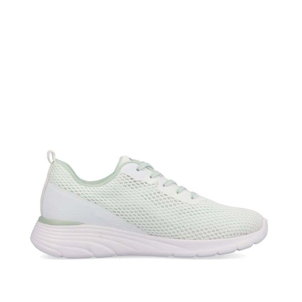 Rieker EVOLUTION Women's shoes | Style W0401 Athletic Lace-up - White | Free Delivery