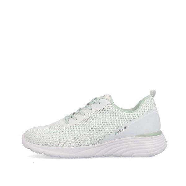 Rieker EVOLUTION Women's shoes | Style W0401 Athletic Lace-up - White | Free Delivery