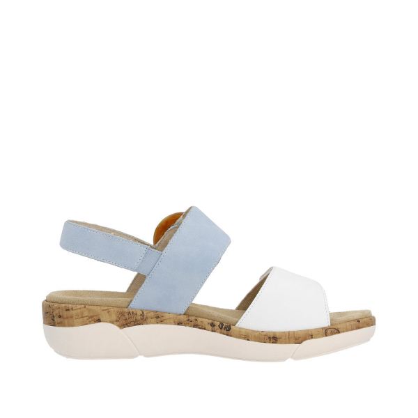 Remonte Women's sandals | Style R6853 Casual Sandal - Blue Combination | Free Delivery