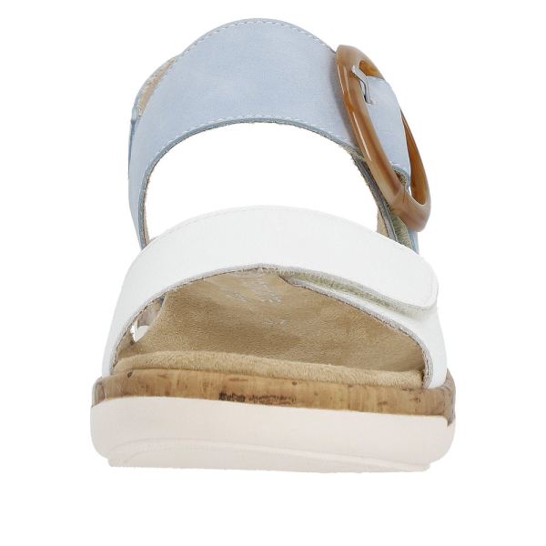 Remonte Women's sandals | Style R6853 Casual Sandal - Blue Combination | Free Delivery