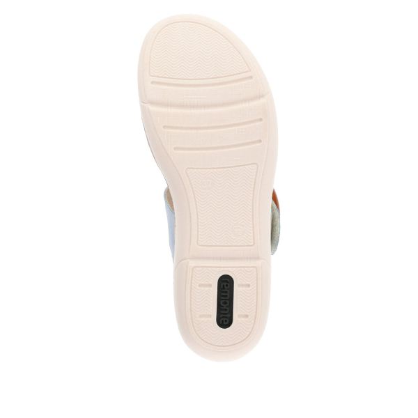 Remonte Women's sandals | Style R6853 Casual Sandal - Blue Combination | Free Delivery
