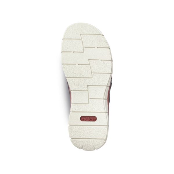 Rieker Men's sandals | Style 25199 Casual Mule - Grey | Free Delivery