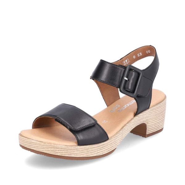 Remonte Women's sandals | Style D0N52 Dress Sandal - Black | Free Delivery