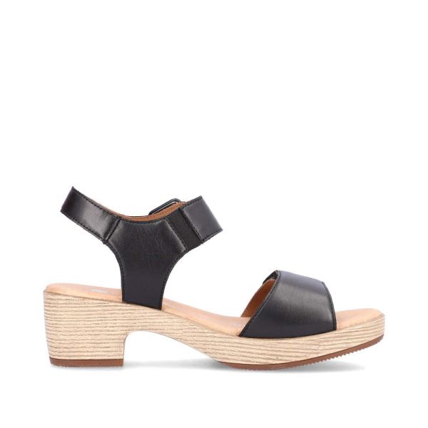 Remonte Women's sandals | Style D0N52 Dress Sandal - Black | Free Delivery