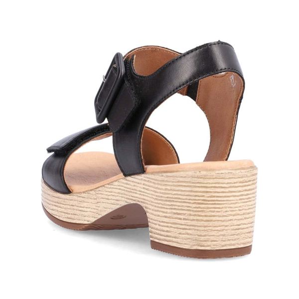 Remonte Women's sandals | Style D0N52 Dress Sandal - Black | Free Delivery
