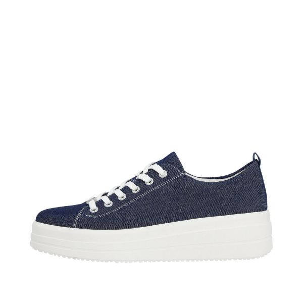 Remonte Women's shoes | Style D1C03 Athletic Lace-up - Blue | Free Delivery