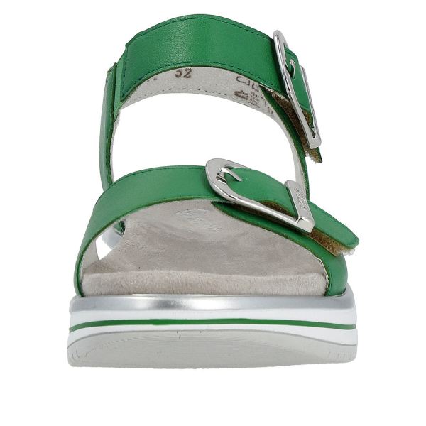 Remonte Women's sandals | Style D1J51 Casual Sandal - Green | Free Delivery