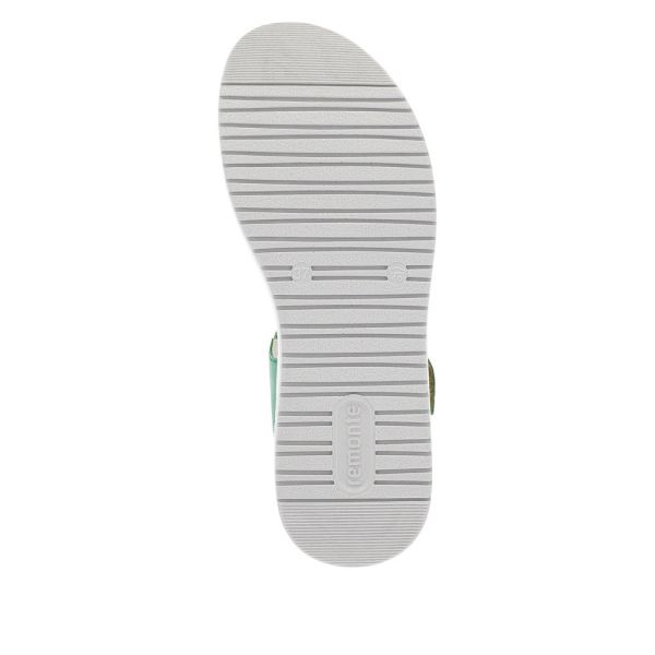 Remonte Women's sandals | Style D1J51 Casual Sandal - Green | Free Delivery