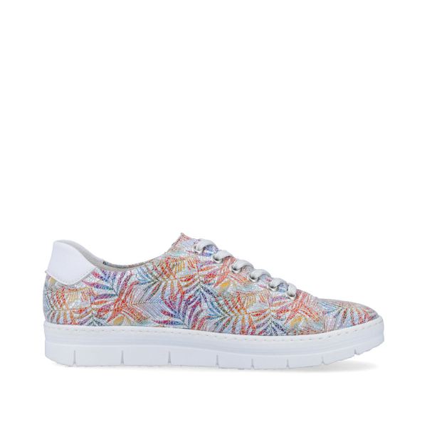Remonte Women's shoes | Style D5800 Casual Lace-up with zip - Multi | Free Delivery