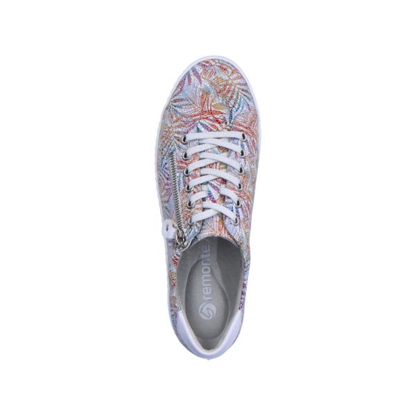 Remonte Women's shoes | Style D5800 Casual Lace-up with zip - Multi | Free Delivery