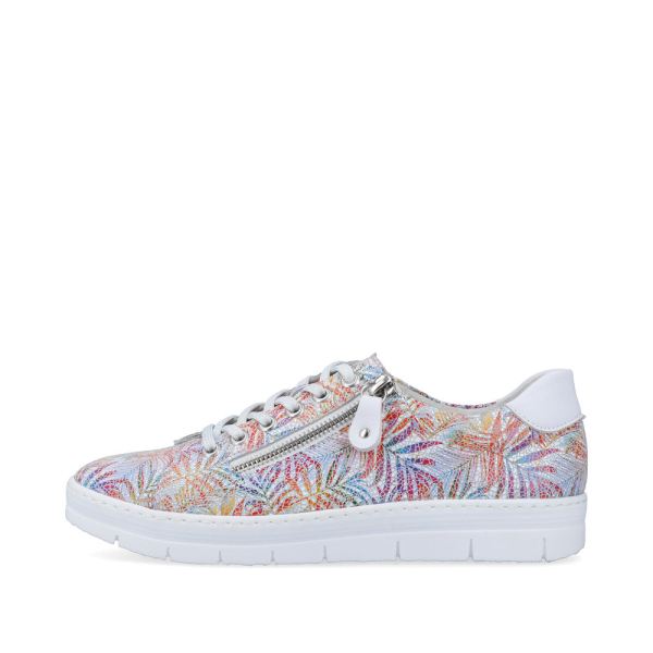 Remonte Women's shoes | Style D5800 Casual Lace-up with zip - Multi | Free Delivery