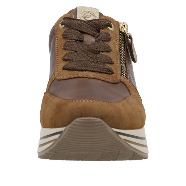Remonte Leather Women's shoes| D1316 - Brown Combination | Free Delivery