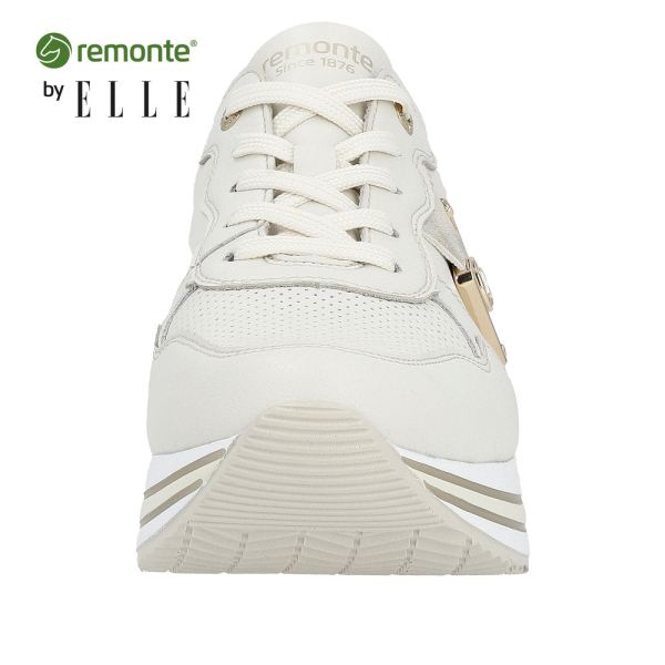 Remonte Women's shoes | Style D1322 Athletic Lace-up - Beige Combination | Free Delivery