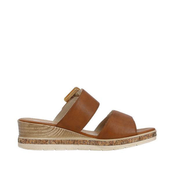Remonte Women's sandals | Style D3068 Dress Mule - Brown | Free Delivery