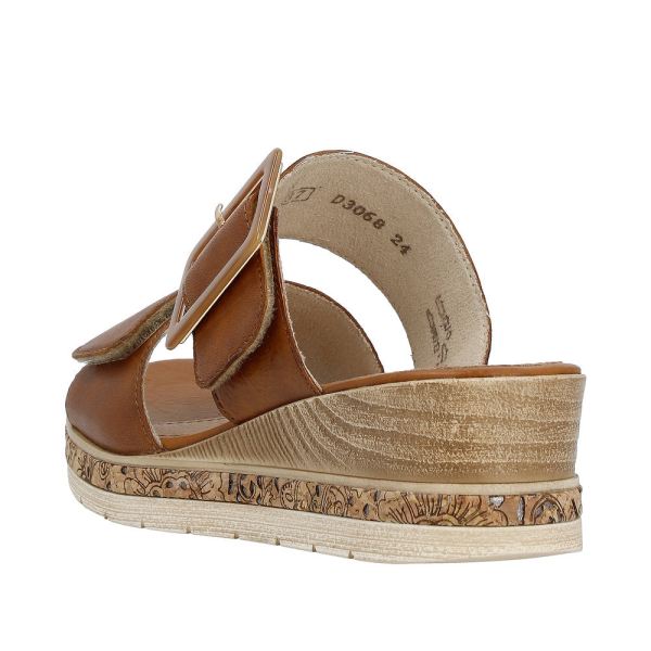 Remonte Women's sandals | Style D3068 Dress Mule - Brown | Free Delivery