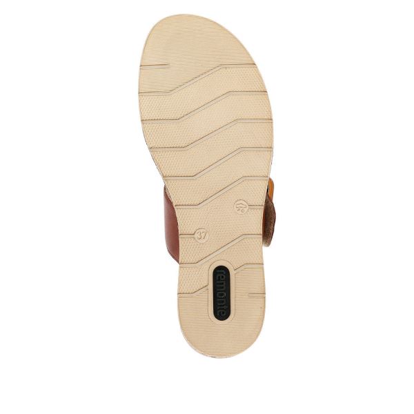 Remonte Women's sandals | Style D3068 Dress Mule - Brown | Free Delivery