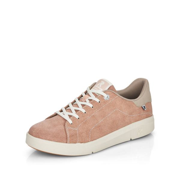 Rieker EVOLUTION Women's shoes | Style 41903 Athletic Lace-up - Pink | Free Delivery