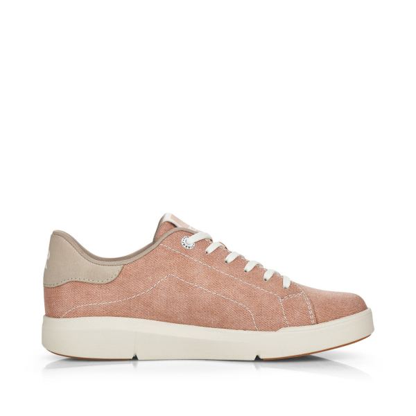 Rieker EVOLUTION Women's shoes | Style 41903 Athletic Lace-up - Pink | Free Delivery