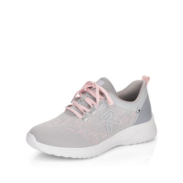Rieker EVOLUTION Women's shoes | Style 40702 Athletic Lace-up - Grey | Free Delivery