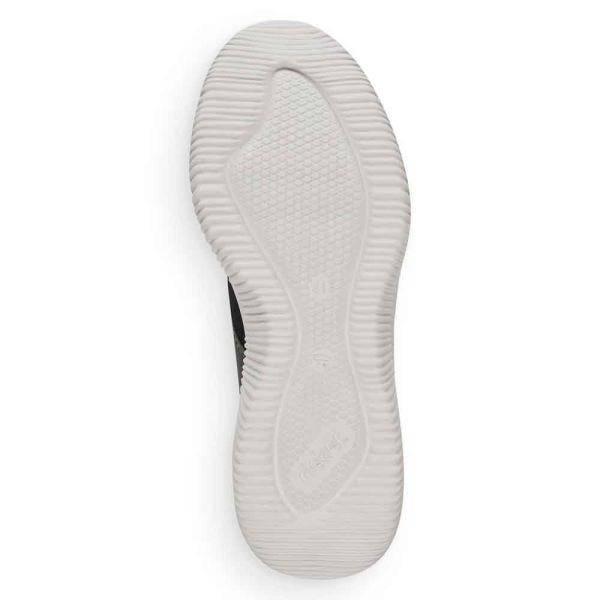 Rieker EVOLUTION Men's shoes | Style 07401 Athletic Slip-on - Black Combination | Free Delivery