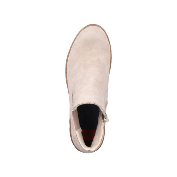 Rieker Synthetic Material Women's short boots| X5772 Ankle Boots - Beige | Free Delivery