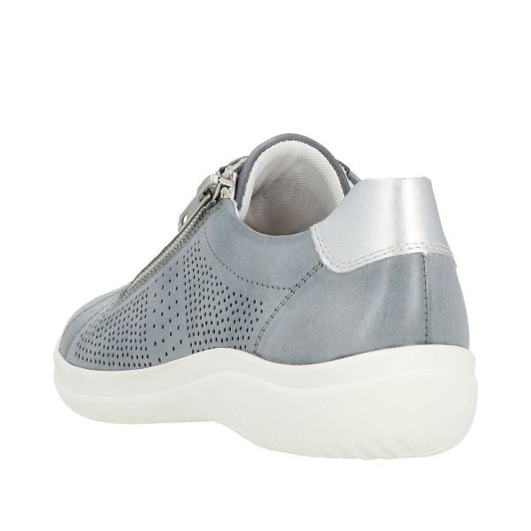 Remonte Women's shoes | Style D1E02 Casual Zipper - Blue Combination | Free Delivery