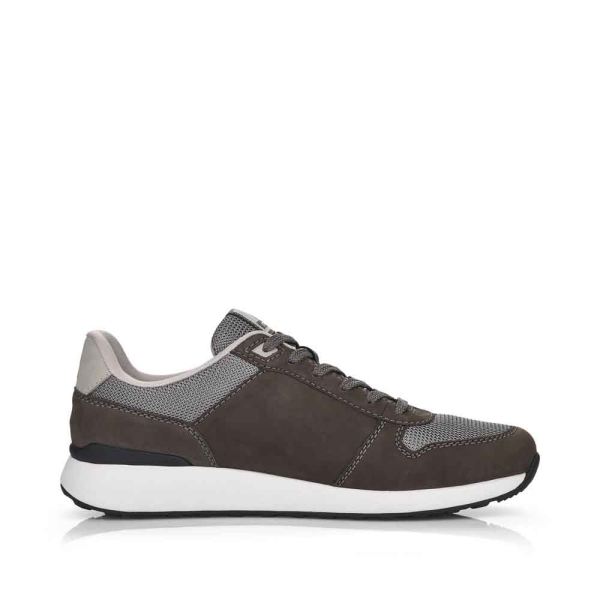 Rieker EVOLUTION Men's shoes | Style 07601 Athletic Lace-up - Grey | Free Delivery