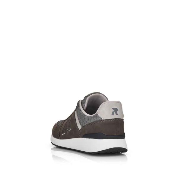 Rieker EVOLUTION Men's shoes | Style 07601 Athletic Lace-up - Grey | Free Delivery