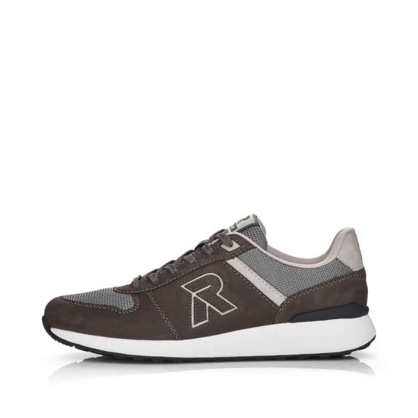 Rieker EVOLUTION Men's shoes | Style 07601 Athletic Lace-up - Grey | Free Delivery