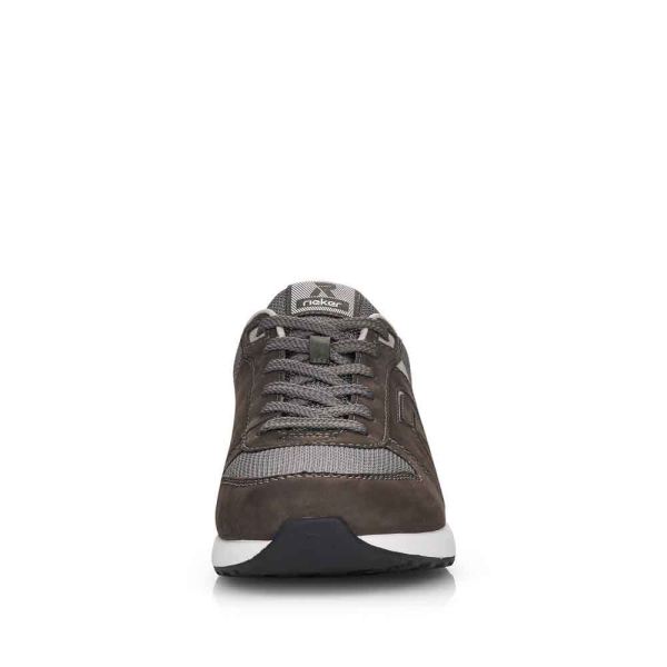 Rieker EVOLUTION Men's shoes | Style 07601 Athletic Lace-up - Grey | Free Delivery