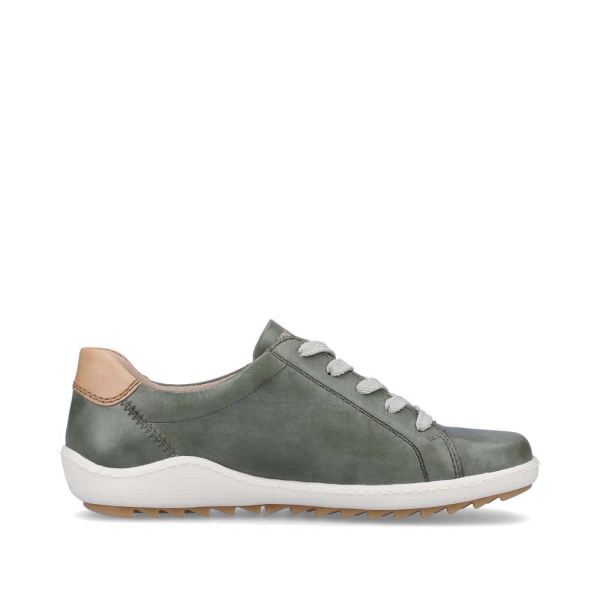 Remonte Women's shoes | Style R1432 Casual Lace-up with zip - Red Combination | Free Delivery