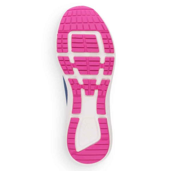 Rieker EVOLUTION Women's shoes | Style 42101 Athletic Slip-on - Blue | Free Delivery