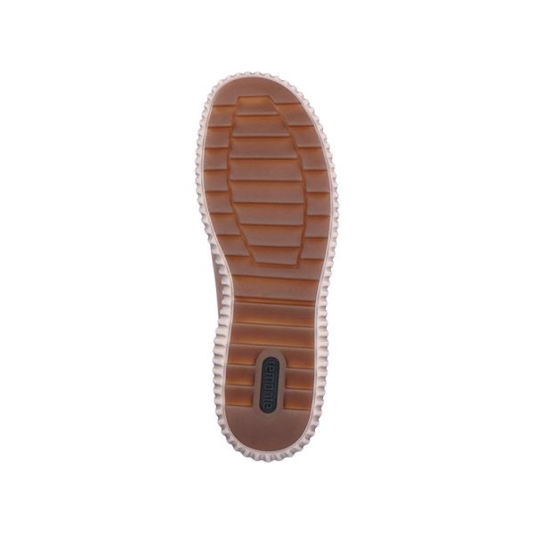 Remonte Leather Women's mid height boots| R8271 Ankle Boots - Brown Combination | Free Delivery